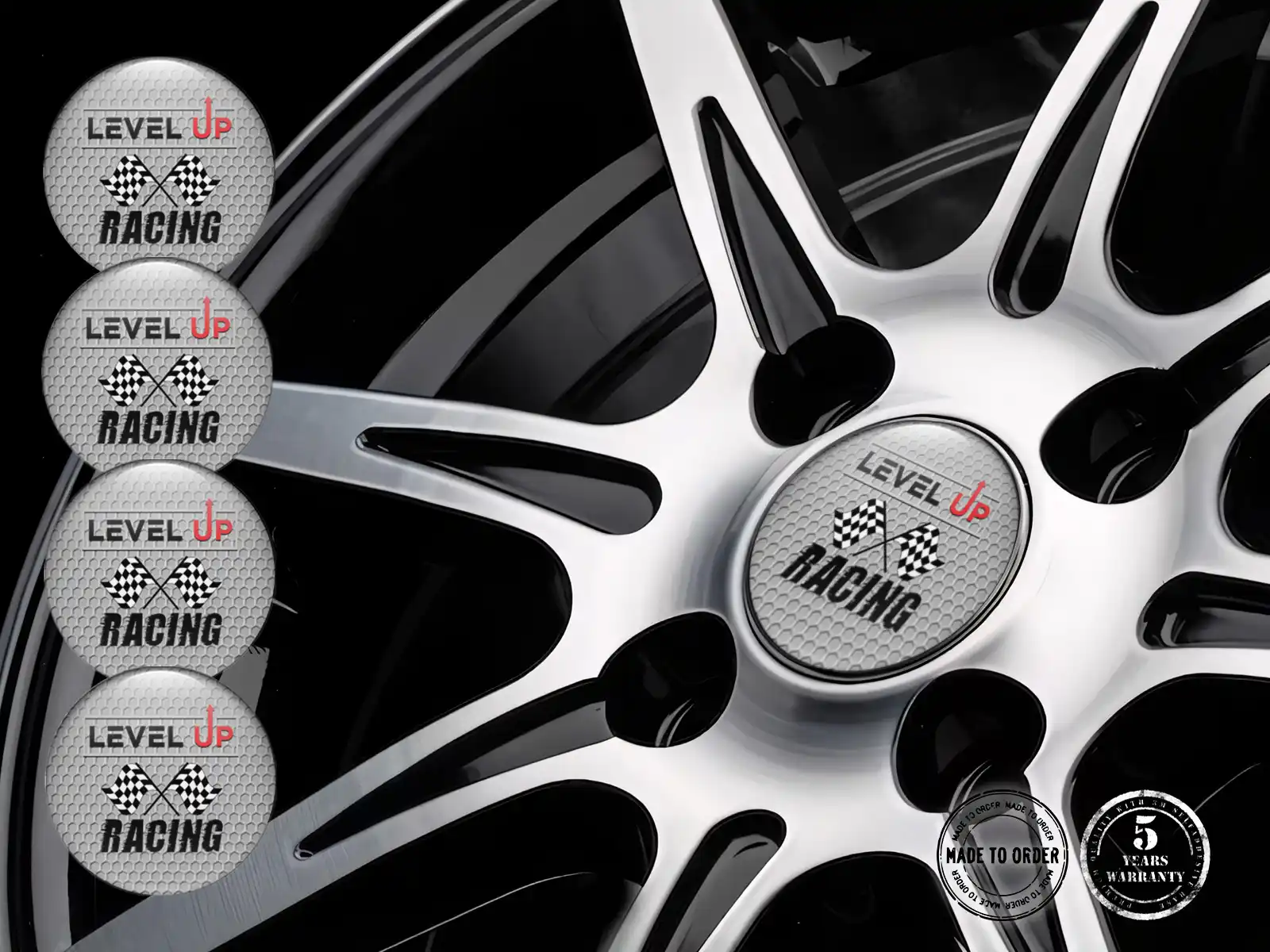 Felgensticker Auto Stil Sportlich Temporal Surge